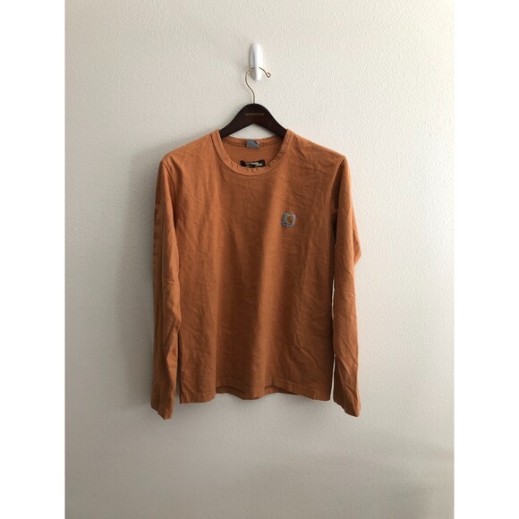 Junya Watanabe Man x Carhartt Long Sleeve Tee Dark Beige/ White Size S - Picture 3 of 9